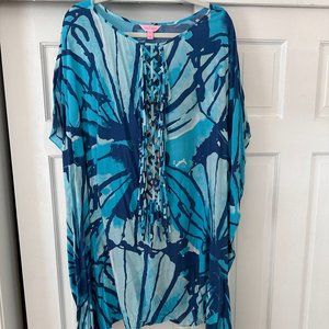 LILLY PULITZER Dress Kaftan Coverup